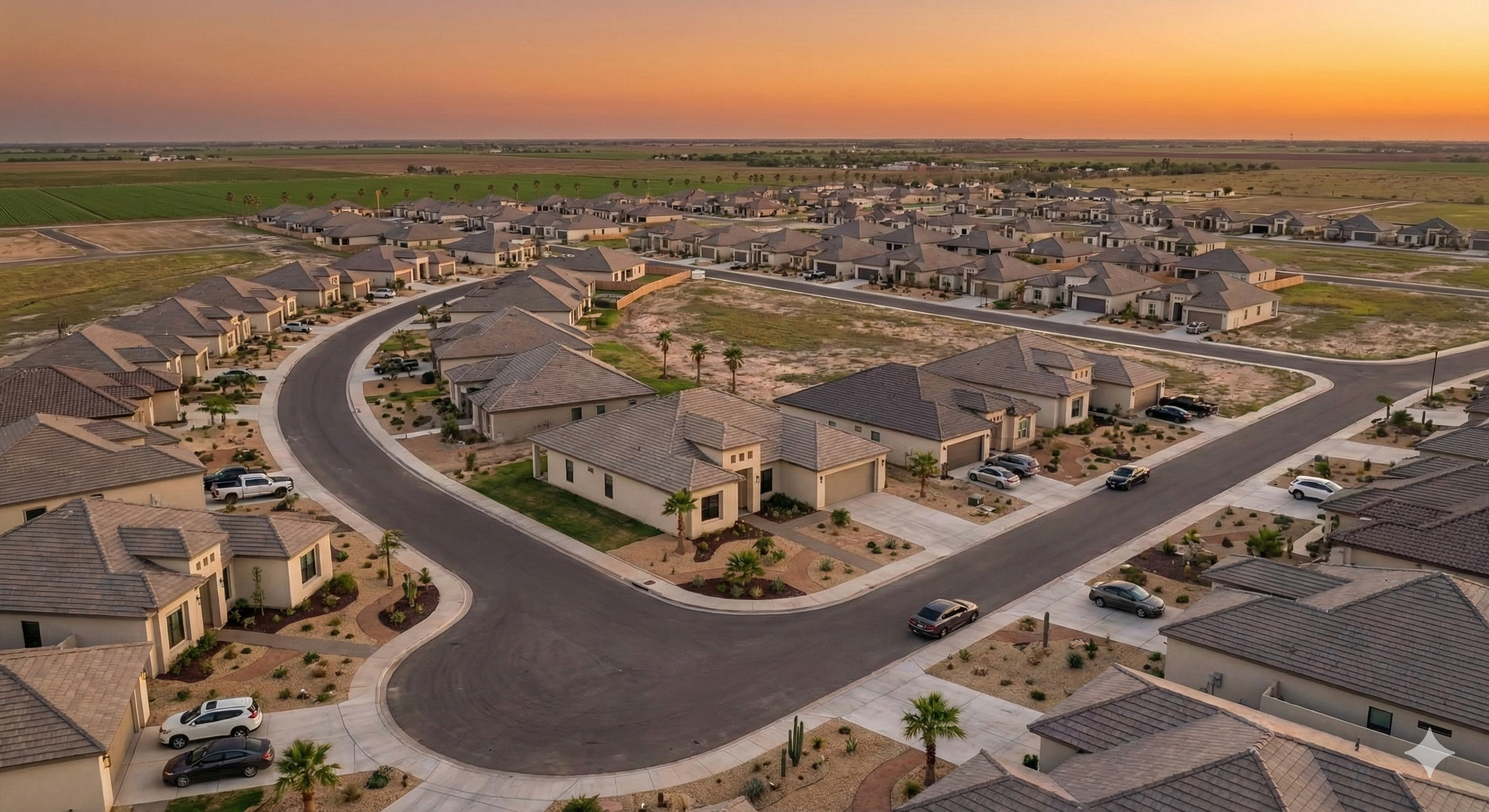 Contemporary living room with sectional sofa